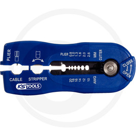 KS Tools Multi-funct.stripping tool, 0.8-2.6mm