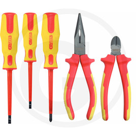 KS Tools Pliers and screwdriver set