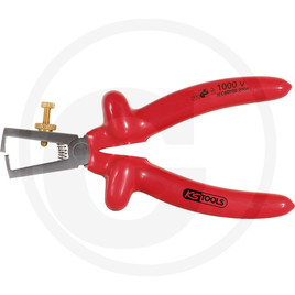 KS Tools CLASSIC 1000V wire stripper, 160 mm