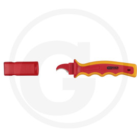 KS Tools Insulated cutting knife, 180 mm