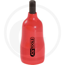 KS Tools 1/4" hexagon bit socket, 3 mm insulated
