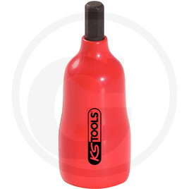 KS Tools 1/4" hexagon bit socket, 8 mm insulated