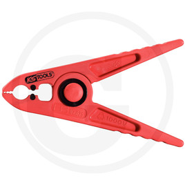 KS Tools Insulated plastic clamp, large, 160 mm