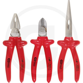 KS Tools CLASSIC 1000 V pliers set