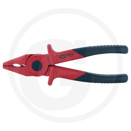 KS Tools Insulated combination pliers, 185 mm