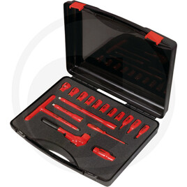 KS Tools 3/8" insulated socket wrench set