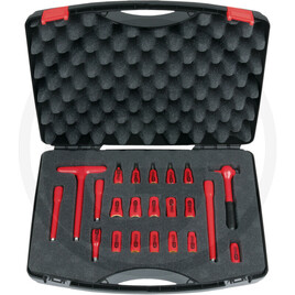 KS Tools Socket wrench set 1/4”, 117.1877