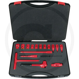 KS Tools Socket wrench set 3/8”, 117.1882