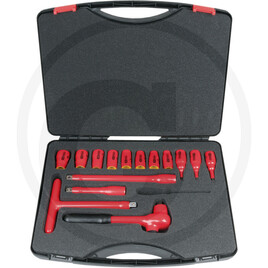 KS Tools Socket wrench set 3/8”, 117.1883