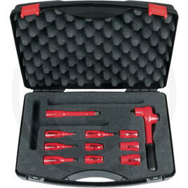 KS Tools Socket wrench set 3/8”, 117.1889