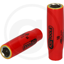 KS Tools 1/4” socket with insulation, 117.2341