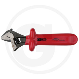 KS Tools Insulated adjustable spanner, 34 mm