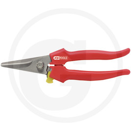 KS Tools Utility shears, straight, 190mm