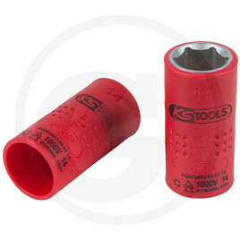 KS Tools 3/8" Isolierte Stecknuss, 12mm