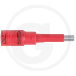 KS Tools 3/8" Isolierte Bit-Stecknuss Vielzahn M12, isolier
