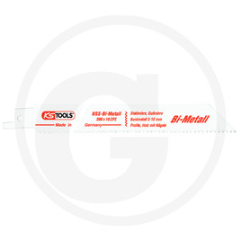 KS Tools Jig saw bladeL=200mm, 2,5mm, 5pcs