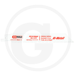 KS Tools Jig saw bladeL=300mm, 2,5mm, 5pcs