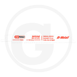 KS Tools Sabre saw blade L=200mm, uni, 1,8-2,5mm