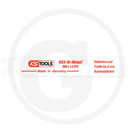 KS Tools Sabre saw blade HSS Bi metal, L=200mm