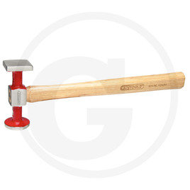KS Tools Body hammer, rounded head (round/square)