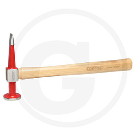 KS Tools Pick hammer, straight round flat/pointed