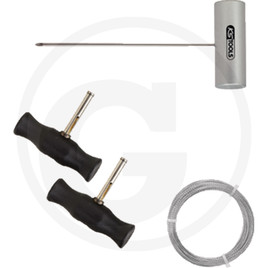 KS Tools Wire cutting kit with sawing wire