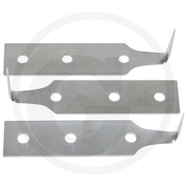 KS Tools Stainless steel pull blade set, blade length 25&nbsp;mm, 3 part.