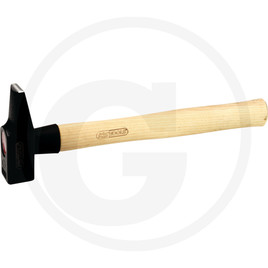 KS Tools Fitter's hammer, French form with ash handle, 250 g