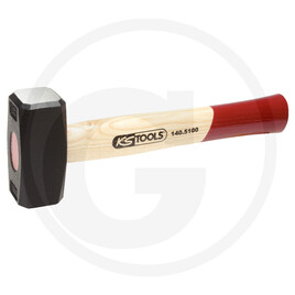 KS Tools Club hammer with ash handle, 1500 g