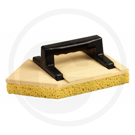 KS Tools Float wood, pointed with foam, 180x270mm