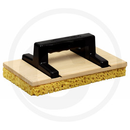 KS Tools Float wood, square with foam, 180x330mm