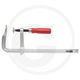 KS Tools Steel screw clamp, 80-160 mm