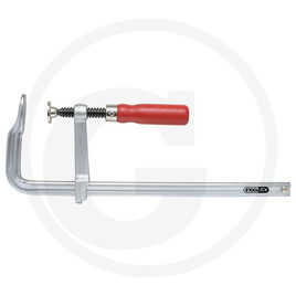KS Tools Steel screw clamp, 120-300 mm