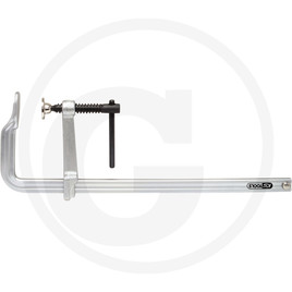 KS Tools Steel screw clamp with locking handle, 8