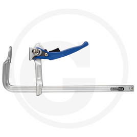 KS Tools Quick-clamping steel lever screw clamp, 