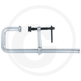 KS Tools Steel screw clamp with T-handle, 140mm