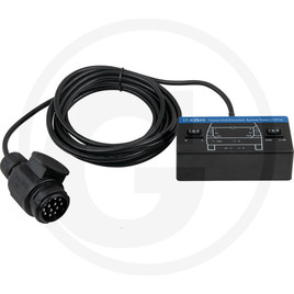 KS Tools 12&nbsp;V towing vehicle tester/tester for trailer receptacle 13-pole