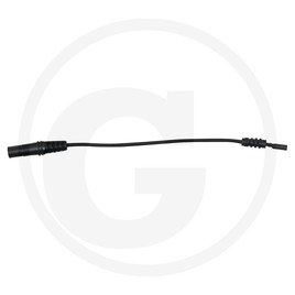 KS Tools 4.0 mm input socket on 2.0 mm test adapter socket, round (black)