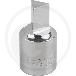 KS Tools 3/8" Oil service bit socket for internal triangle, 10 mm