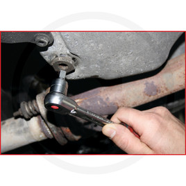 KS Tools 3/8" Oil service bit socket for internal hexagon screws with magnet, 17 mm