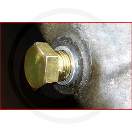 KS Tools Oil drain plug, M12x1,5, pack of 10