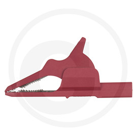 KS Tools Crocodile clip, red f.150.1675