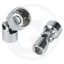 KS Tools 3/8" Getriebe 12-kant-Stecknuss mit Gelenk, 16 mm