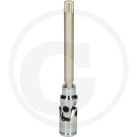 KS Tools 3/8" Antriebswellen-Bit-Stecknuss mit Gelenk für V