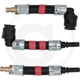 KS Tools Adapter set 3 part SAE 8 x 20 mm (red)