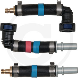 KS Tools Adapter set 3 part Ø&nbsp;6.0 mm (light blue)