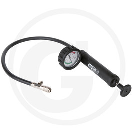 KS Tools Hand pump with gauge, 2,5 bar