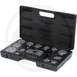 KS Tools Brake piston resetting tool set, 15 pcs.