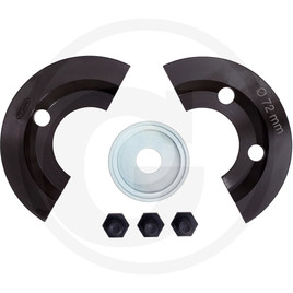 KS Tools Half shell coupling supplement set,Ø70mm