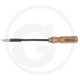 KS Tools Dreikant-Löffelschaber, 165mm